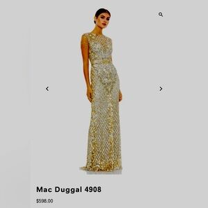 Mac duggal stunning size 8 dress…
